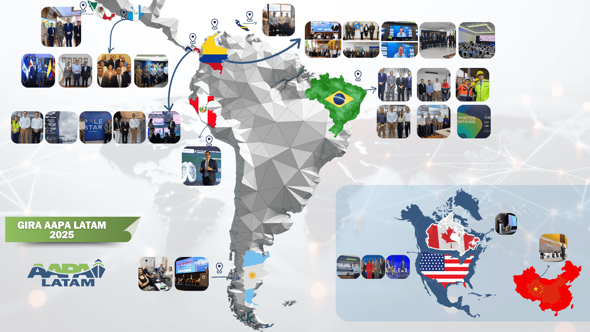 Cobertura da gira AAPA LATAM