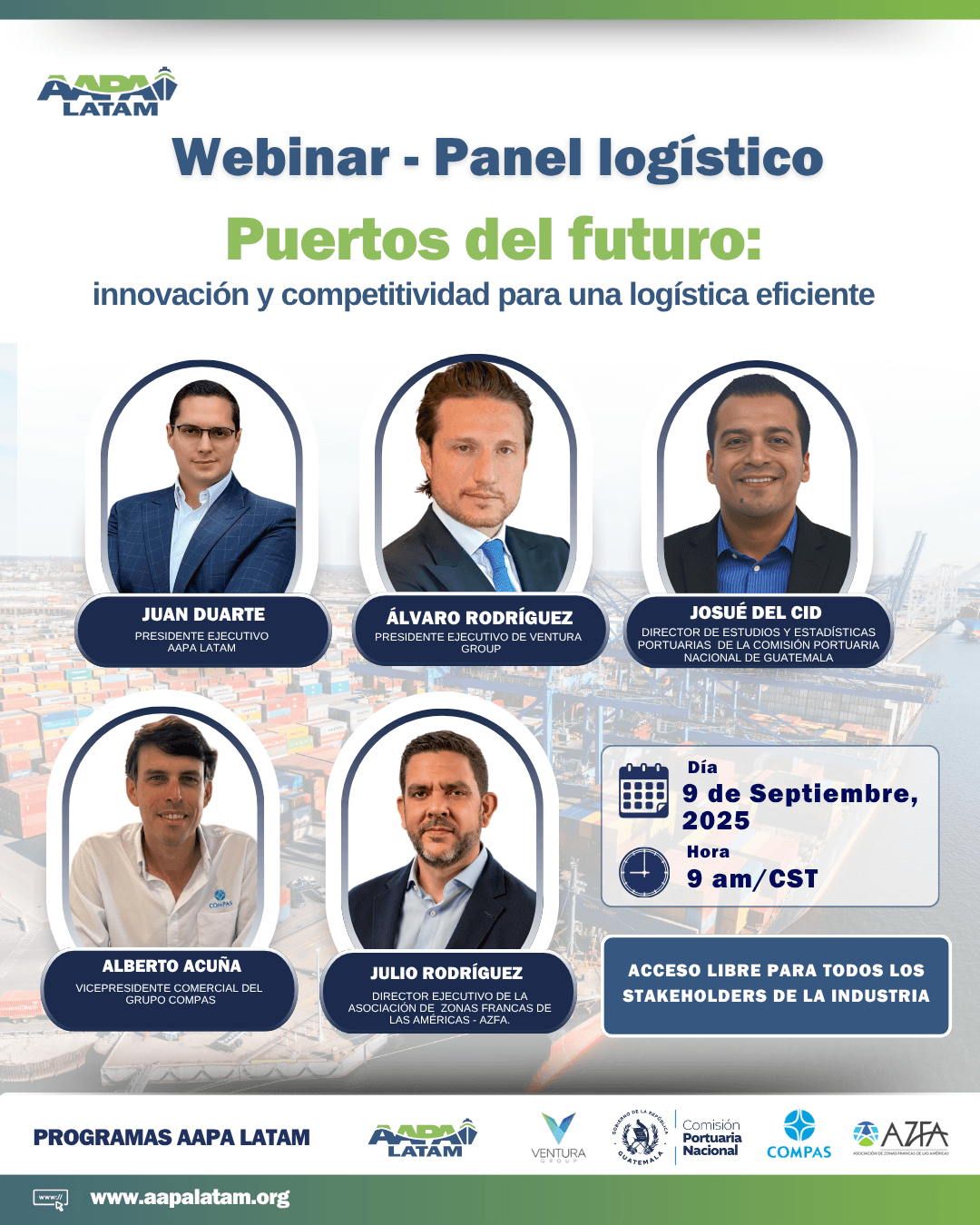 Webinar Puertos del Futuro